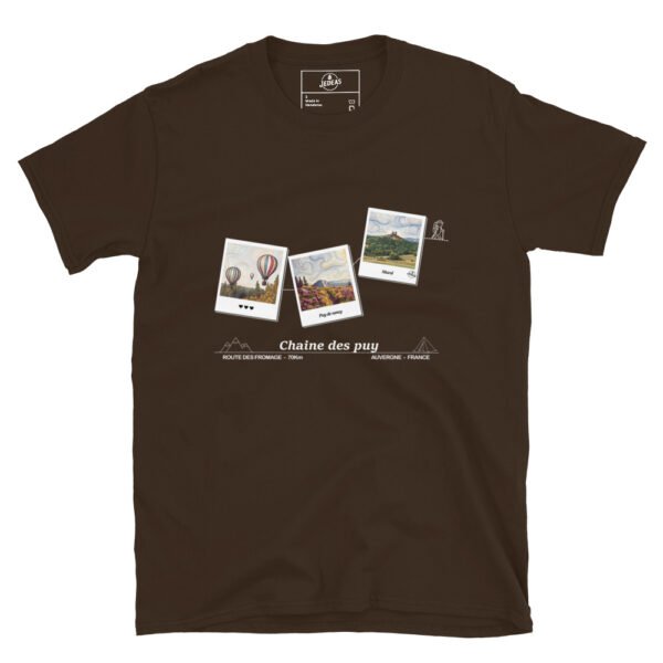 T-shirt unisex - chaine des puys
