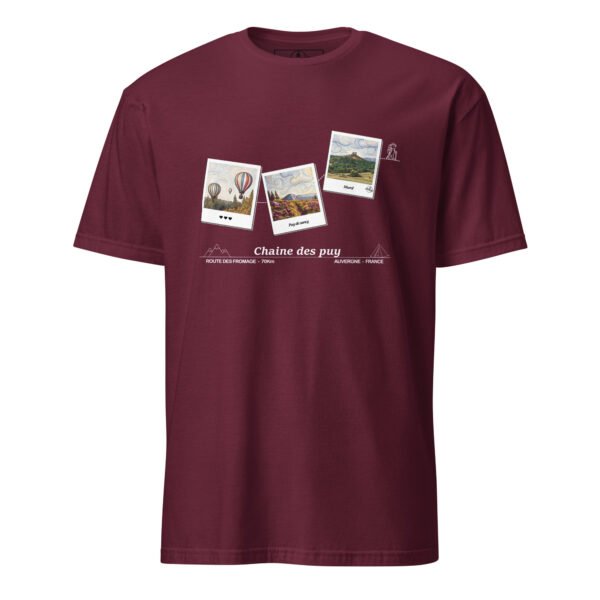 T-shirt unisex - chaine des puys