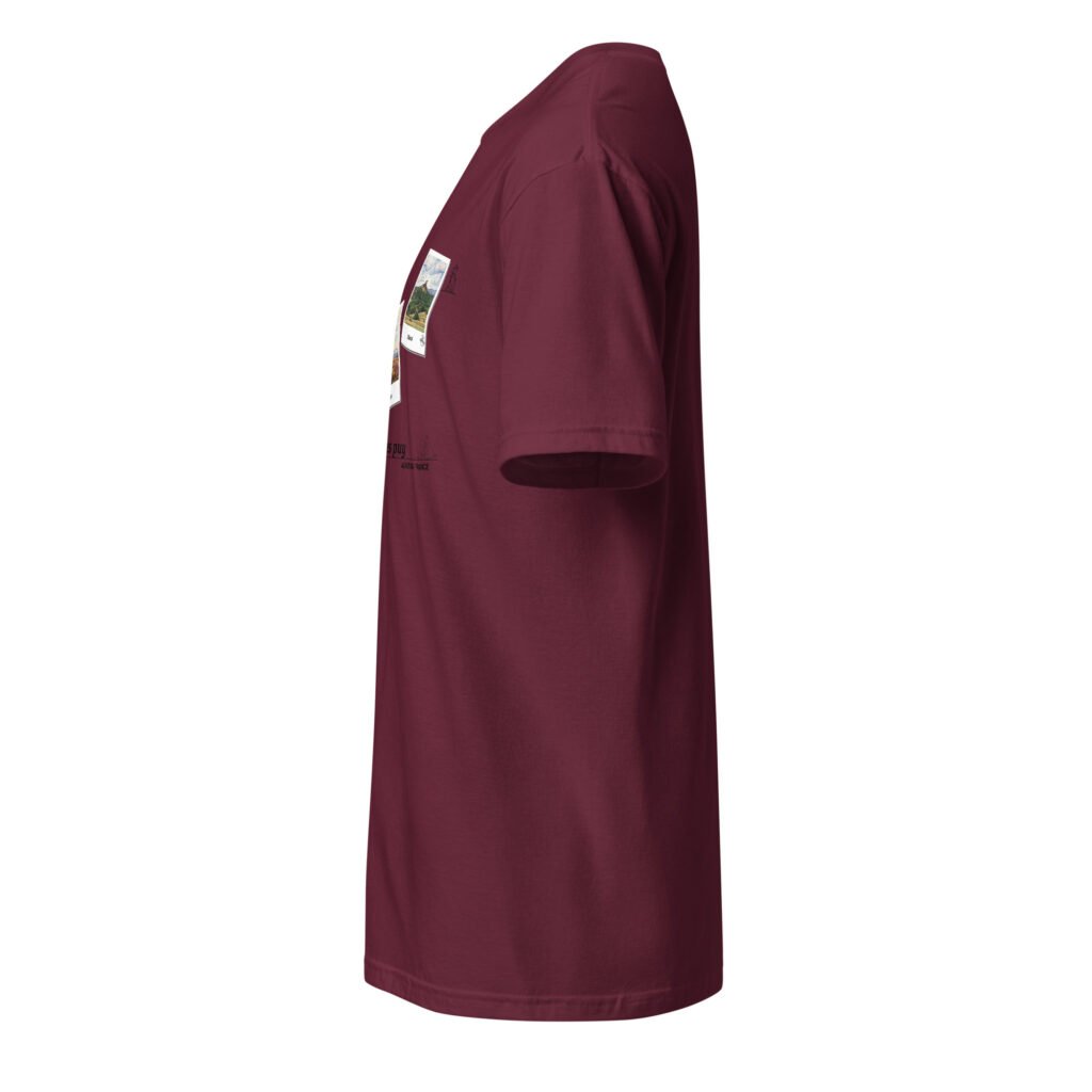 T-shirt unisex - chaine des puys