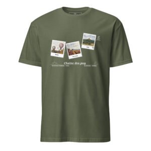 T-shirt unisex - chaine des puys – Image 28